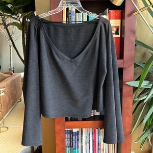 Lululemon Black Reversible Jersey Pullover Sweater